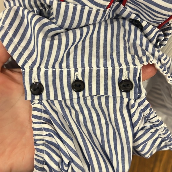 sal & pimenta Red, White, and Blue Suspender Bubble - Picture 5 of 6